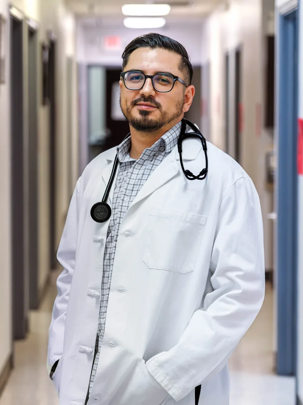 Santos Aguirre, MSN, FNP-C, PMHNP-C, at Socorro Medical Clinic