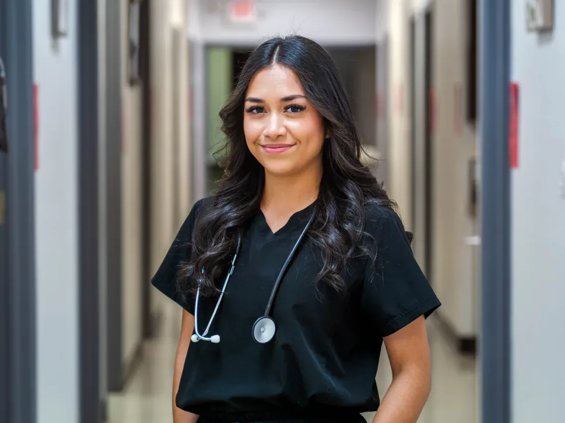 Justine Muñoz, Lead Medical Assistant at Socorro Medical Clinic